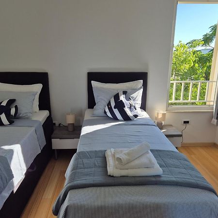 Luxury Two-Floor Apartment In Petrcane With Garden And Pool Kültér fotó