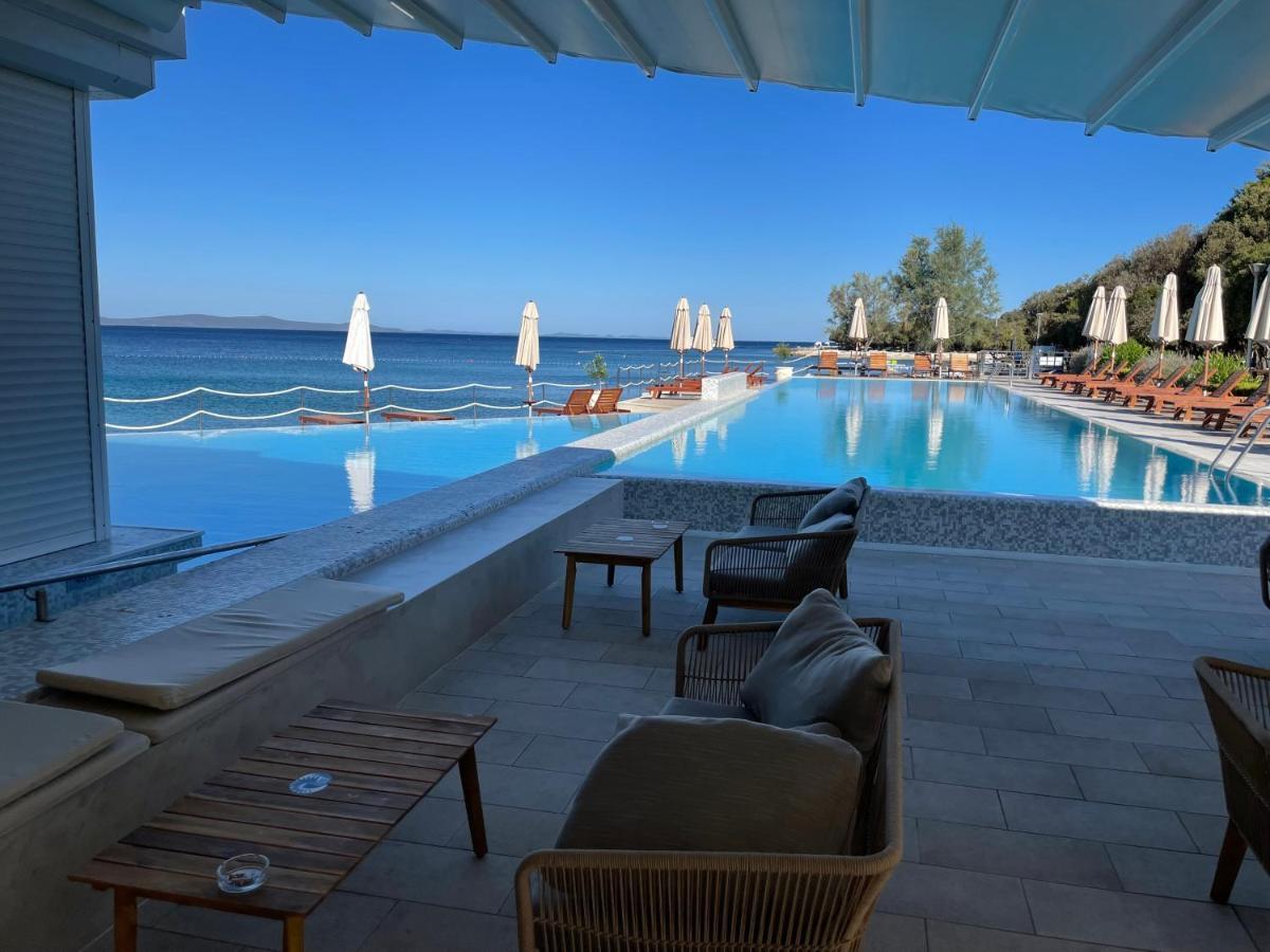 Luxury Two-Floor Apartment In Petrcane With Garden And Pool Kültér fotó
