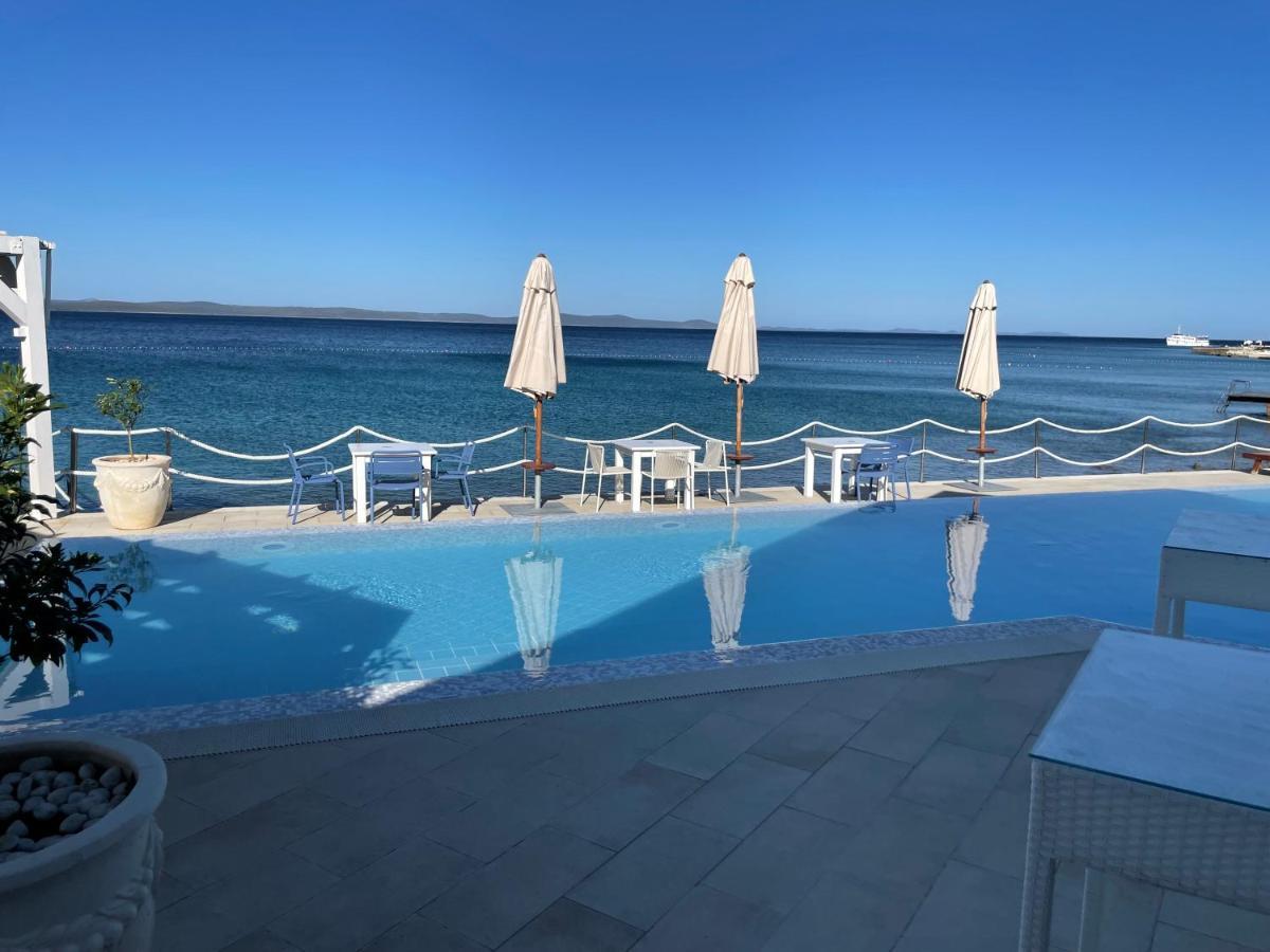 Luxury Two-Floor Apartment In Petrcane With Garden And Pool Kültér fotó